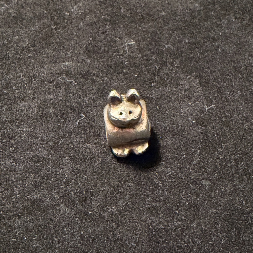 Authentic Pandora Cat Charm